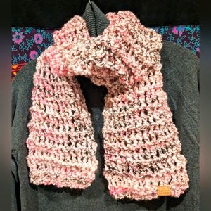 Handmade handknit scarf